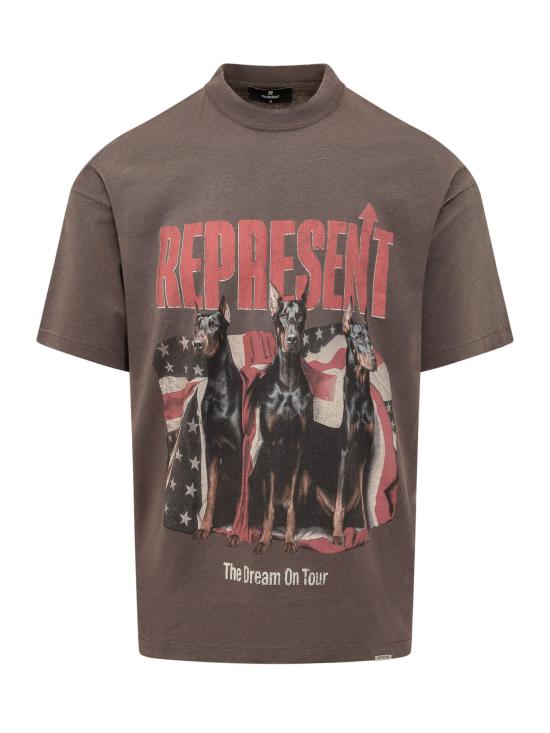 26SS 리프레젠트 반팔 티셔츠 MLM100593 17 NERO