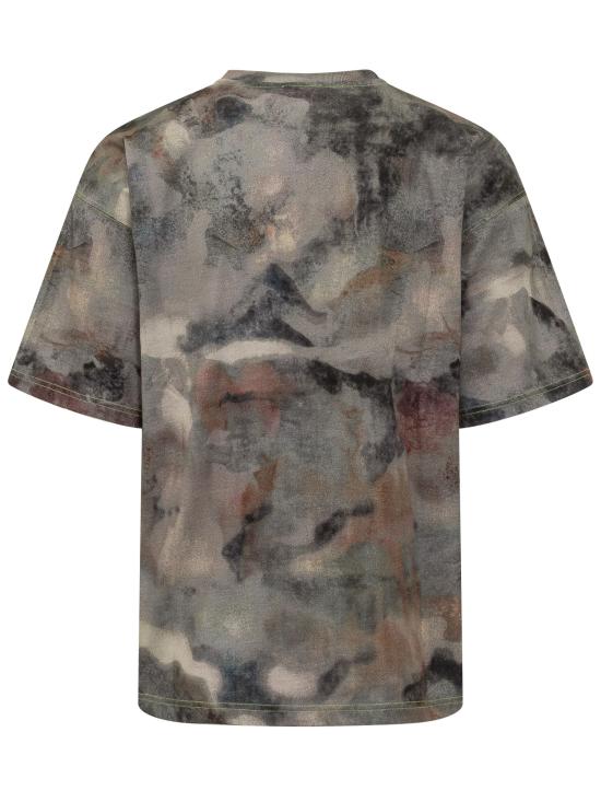 26SS 디젤 반팔 티셔츠 A202130WFCV 8ATA GRIGIO - DIESEL