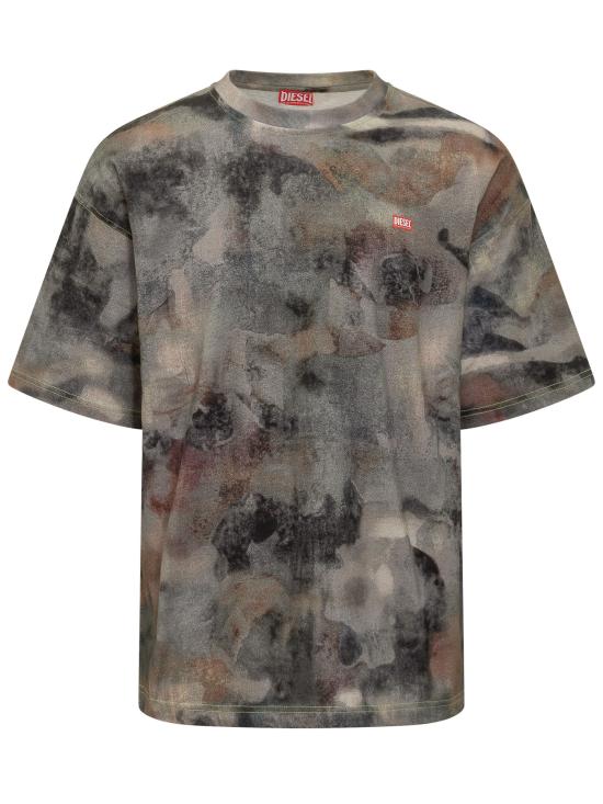 26SS 디젤 반팔 티셔츠 A202130WFCV 8ATA GRIGIO