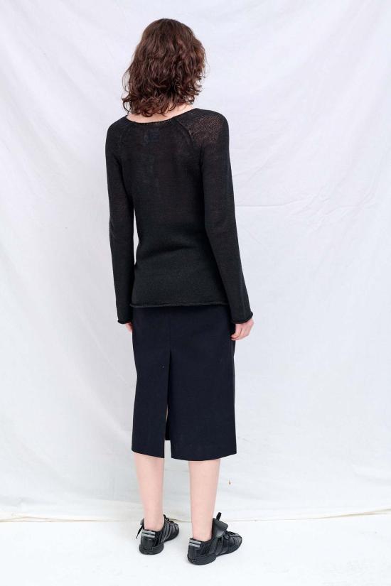  가브리엘라 콜 가먼츠 스웨터 246번 헴프/실크 혼방 점퍼 - GABRIELA COLL GARMENTS