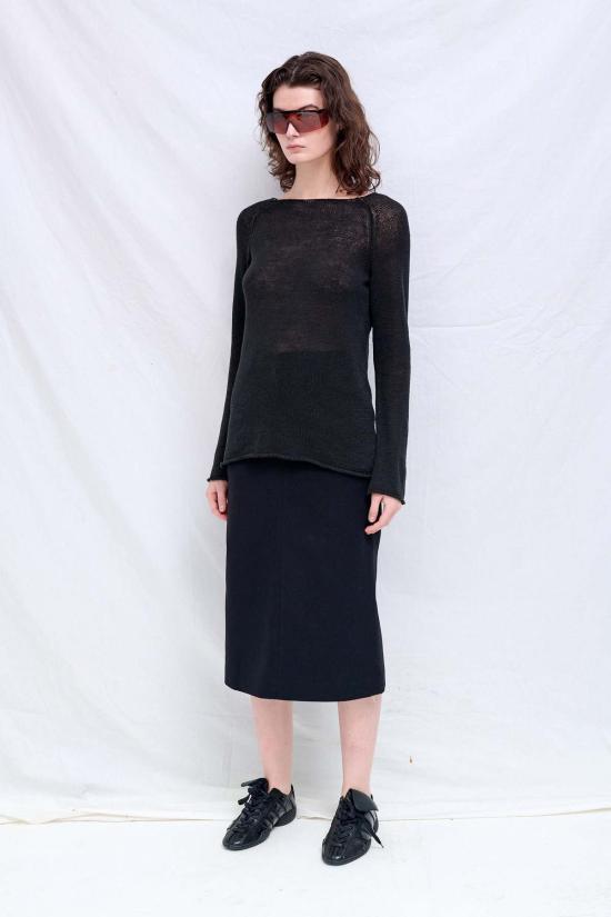  가브리엘라 콜 가먼츠 스웨터 246번 헴프/실크 혼방 점퍼 - GABRIELA COLL GARMENTS