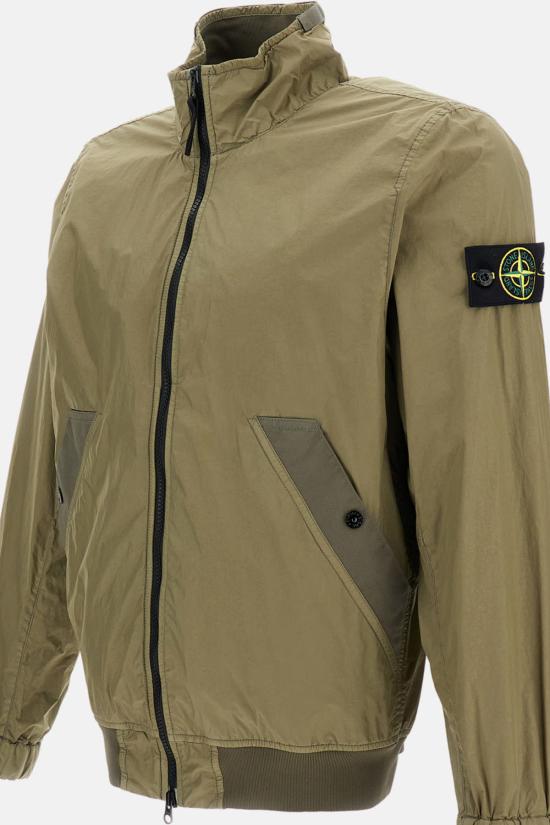  스톤 아일랜드 봄버 자켓 봄버 재킷 그린 - STONE ISLAND