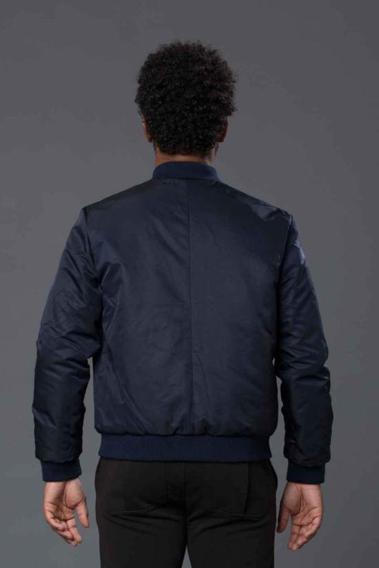  THE ENSIGN 봄버 자켓 Ensign Krammer & Stout 리버서블 딘 봄버 재킷 (블루/그린) - OTHER BRANDS