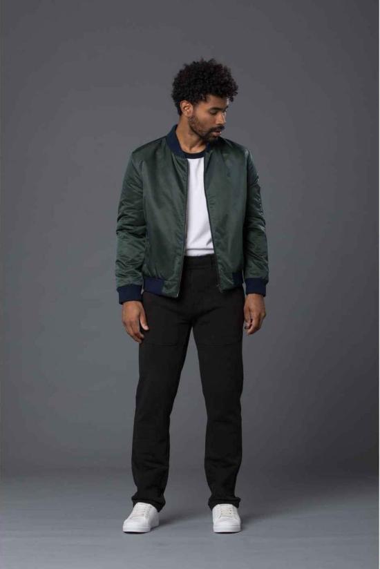  THE ENSIGN 봄버 자켓 Ensign Krammer & Stout 리버서블 딘 봄버 재킷 (블루/그린) - OTHER BRANDS