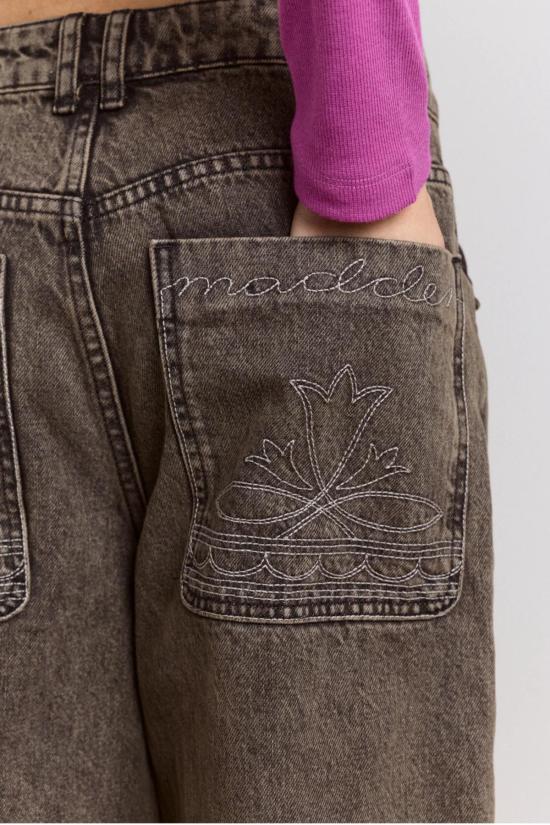  담손매더 데님 팬츠 담슨 매더 뎀프시 진 진저 워시 - DAMSON MADDER