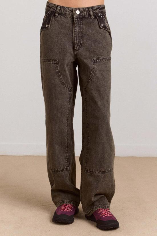  담손매더 데님 팬츠 담슨 매더 뎀프시 진 진저 워시