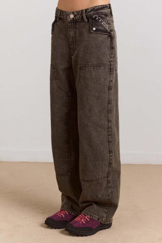  담손매더 데님 팬츠 담슨 매더 뎀프시 진 진저 워시 - DAMSON MADDER