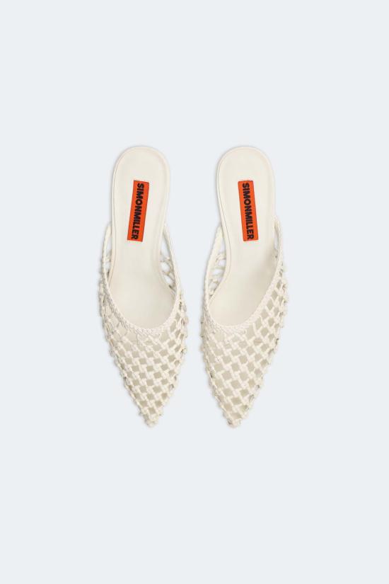  사이먼밀러 뮬/슬리퍼 사이먼 밀러 노티드 갈라 뮬 마카다미아 - SIMONMILLER