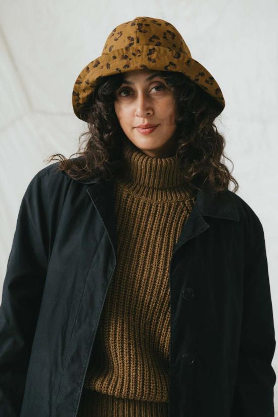  Rosarium 모자 로사리움 시러스 레인햇 레오파드