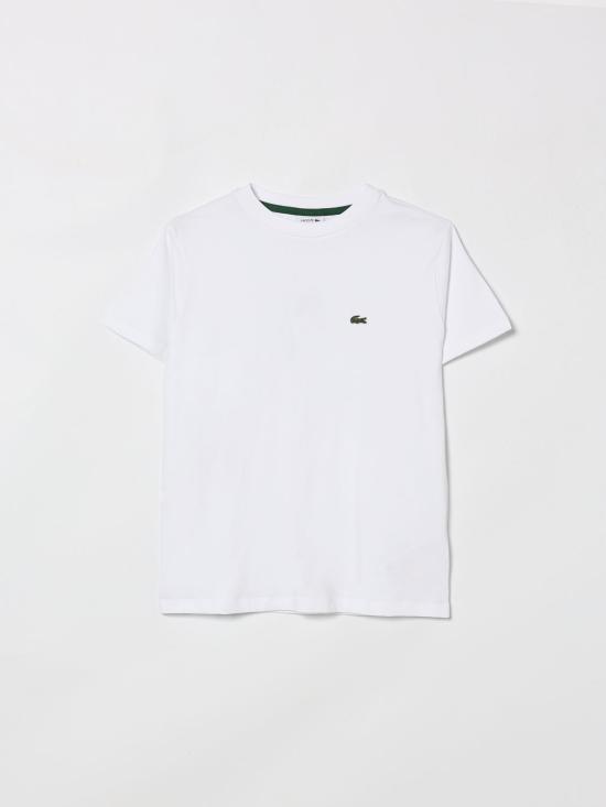 26SS [키즈] 라코스테 티셔츠 947025 W8L White
