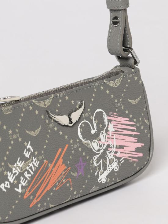 26SS 자딕앤볼테르 토트백 LWSG03779 098 Grey - ZADIG & VOLTAIRE