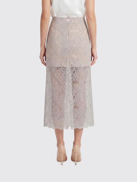 26SS 로테이트 미디 스커트 115703 039 Grey - ROTATE