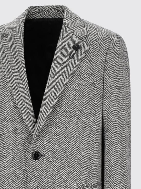 25FW 라르디니 코트 CN23698EAAC65616 170NE Black - LARDINI