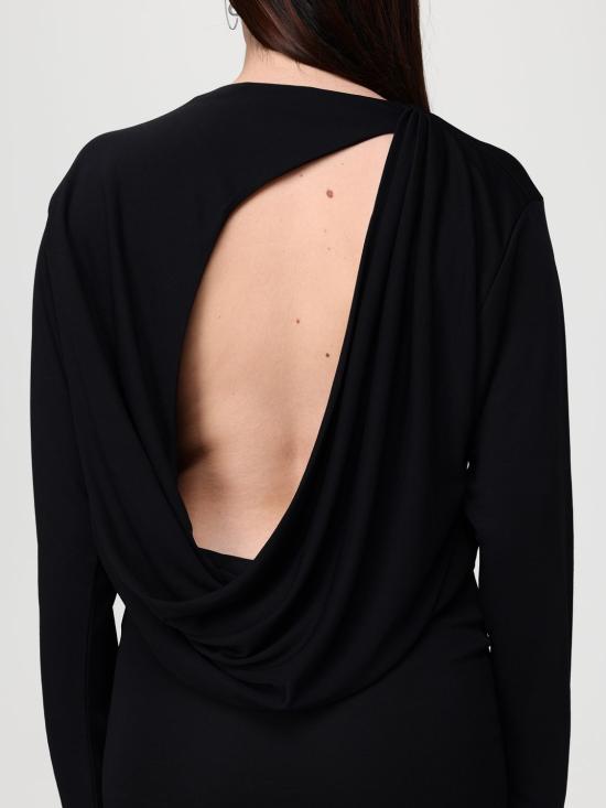 26SS 자크뮈스 롱 원피스 DRW00823AJ00253 990 Black - JACQUEMUS