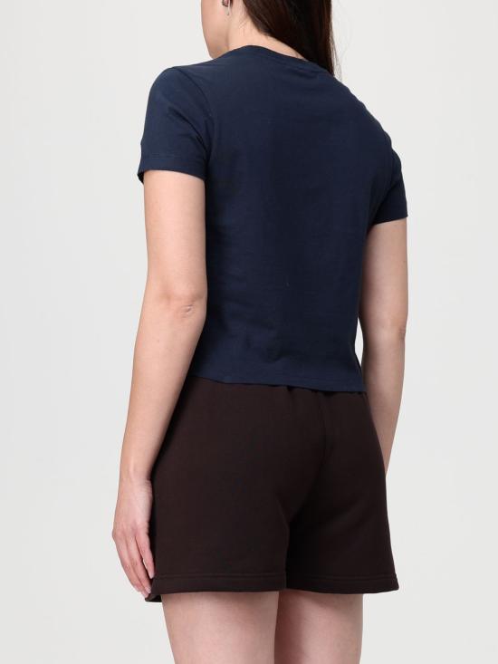 26SS 메종키츠네 베이비 폭스 베이비 티셔츠 MW00105KJ7026 0413 Blue - MAISON KITSUNE