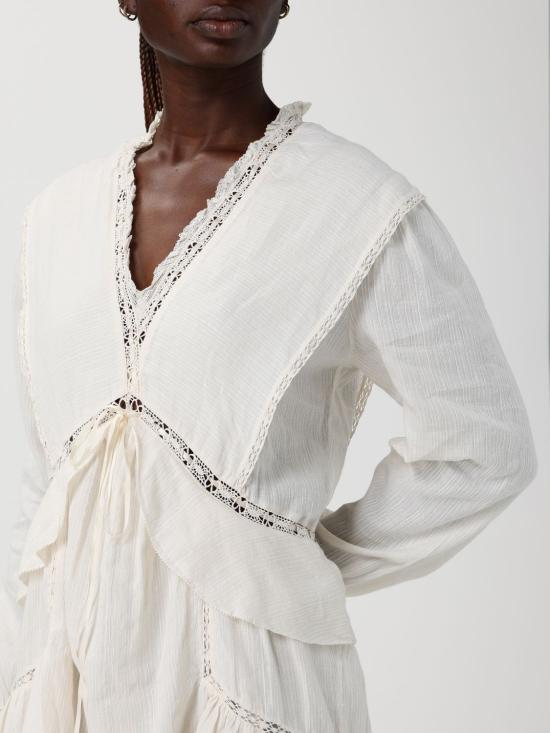 26SS 이자벨마랑에뚜왈 롱 원피스 RO0974FAD1J11E 23EC Beige - ISABEL MARANT ETOILE