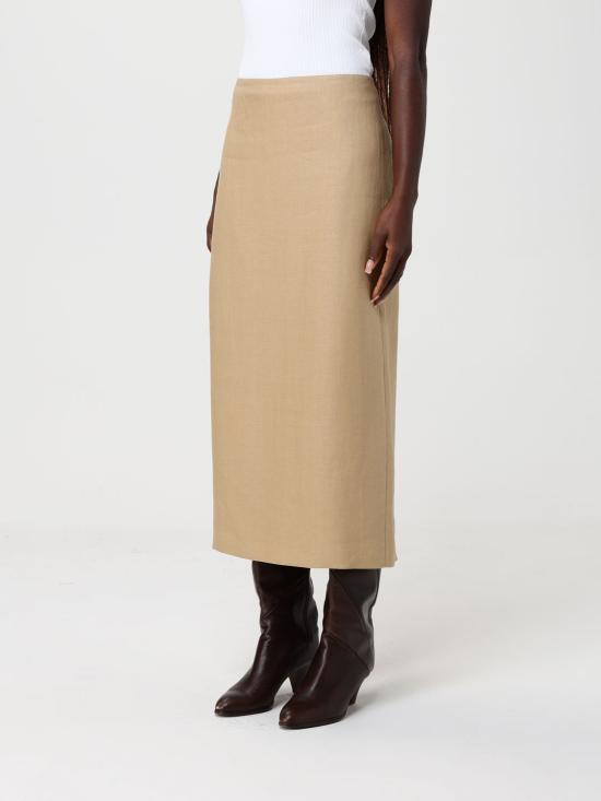 26SS 막스마라 롱 스커트 2611101173600 003 Beige - MAX MARA