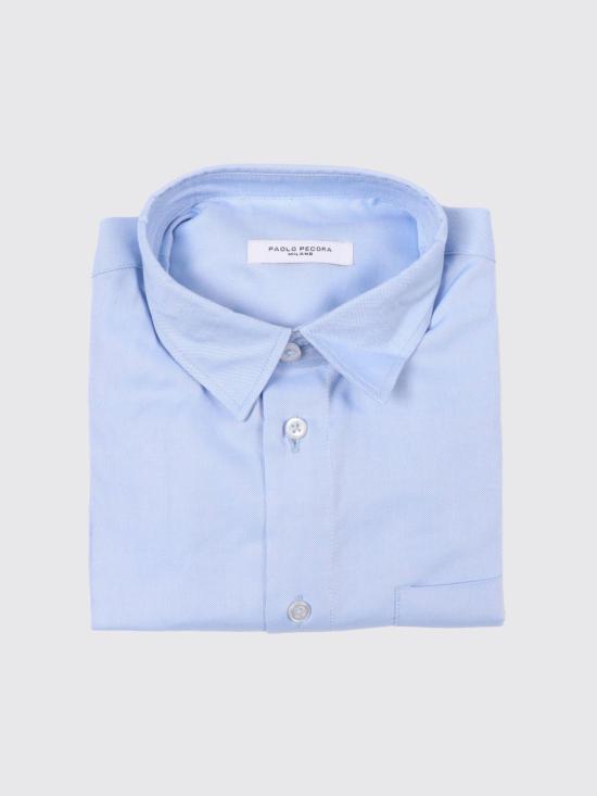 25FW [키즈] 파올로페코라 셔츠 PP4107 AZZUR Gnawed Blue