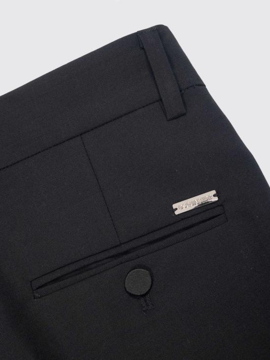 25FW [키즈] 디스퀘어드2 스트레이트 팬츠 DQ2276D0A8A DQ900 Black - DSQUARED2