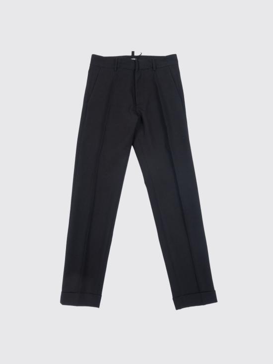 25FW [키즈] 디스퀘어드2 스트레이트 팬츠 DQ2276D0A8A DQ900 Black