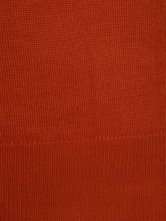 25FW 생로랑 캐시미어 울 앤 실크 터틀넥 스웨터 840802YAPK2 6400 Orange - SAINT LAURENT