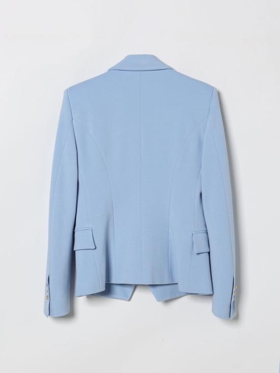 26SS [키즈] 발망 캐주얼 자켓 BY2A64J0371 652 Blue - BALMAIN