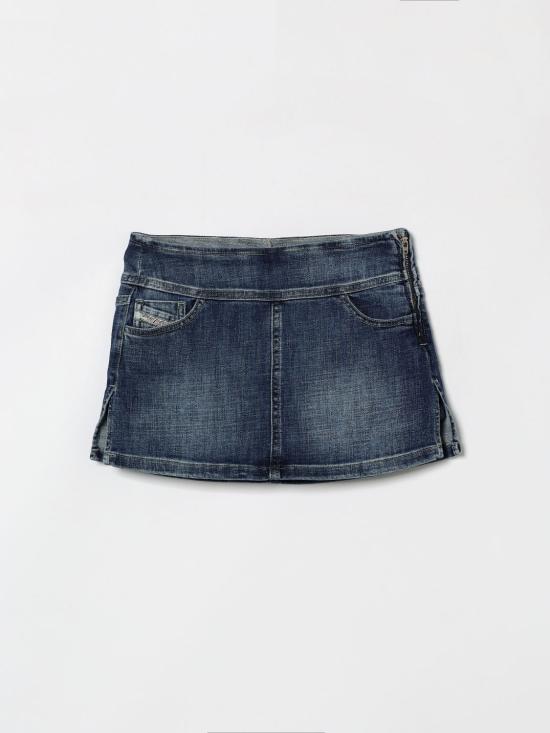 26SS 디젤 데님 스커트 J02557KXBSC K01 Denim