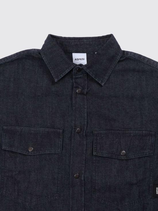25FW [키즈] 아스페시 셔츠 A25ACL0009J0028 495 Blue - ASPESI