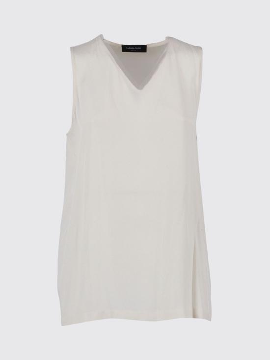 25FW 파비아나 필리피 민소매 티셔츠 TPD215F295L561 0145 Butter