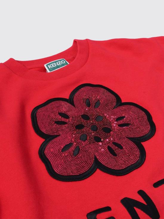 25FW [키즈] 겐조 풀오버 K61525 46D Pink - KENZO