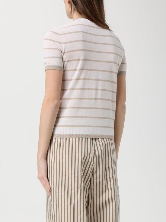 26SS 막스마라 반팔 티셔츠 2611361048600 007 Beige - MAX MARA