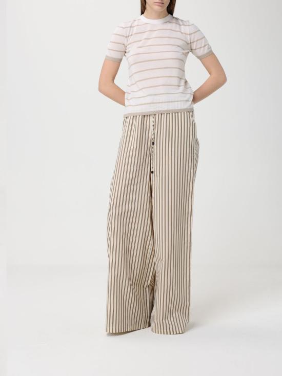 26SS 막스마라 반팔 티셔츠 2611361048600 007 Beige - MAX MARA