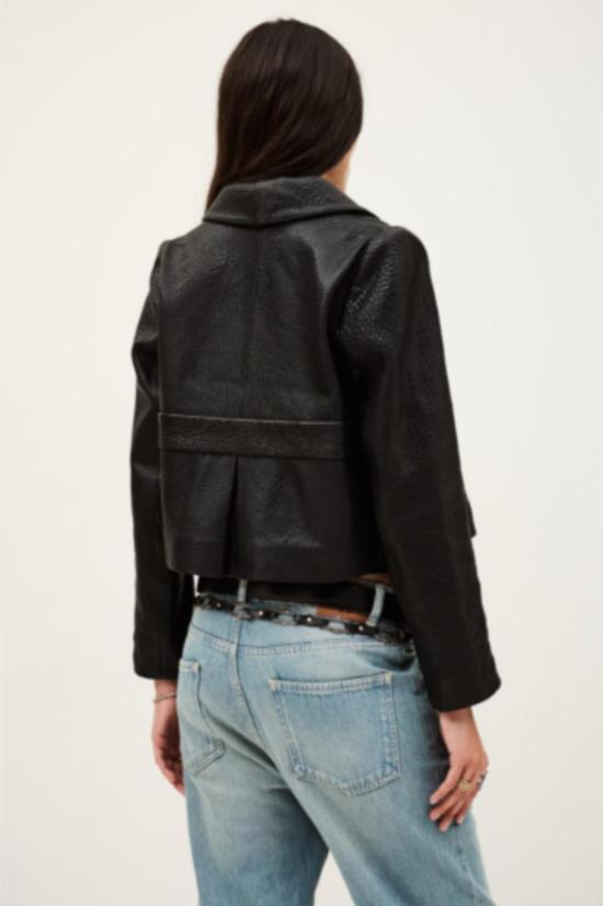  바쉬 가죽 자켓 Ba&Sh 보르페오 가죽 재킷 - BA&SH