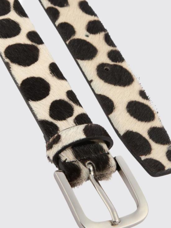 25FW 리비아나 콘티 레귤러 벨트 A5WB02 MAC41 Yellow Cream - LIVIANA CONTI