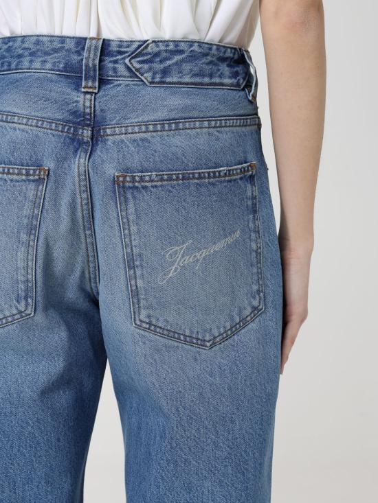 26SS 자크뮈스 오버사이즈 와이드 데님 팬츠 PAW00036AD00038 33C Denim - JACQUEMUS