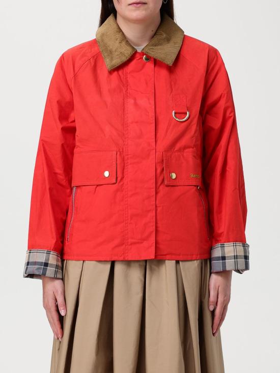 26SS 바버 자켓 LCA0398 RE51 Red