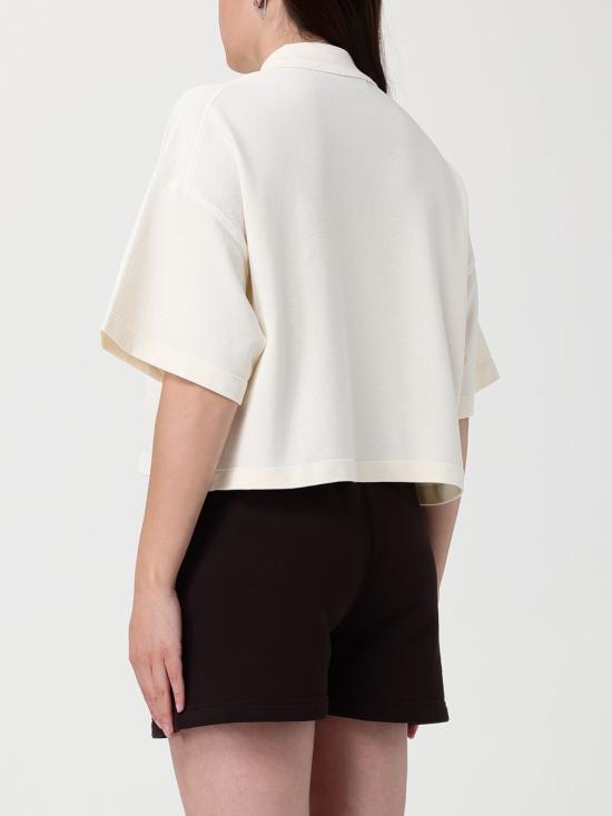 26SS 메종키츠네 폴로 티셔츠 QW00201KP0001 0063 Beige - MAISON KITSUNE