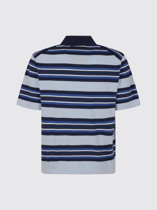 25FW 메종키츠네 폴로 티셔츠 OM00201KT1119 0285 Ink - MAISON KITSUNE