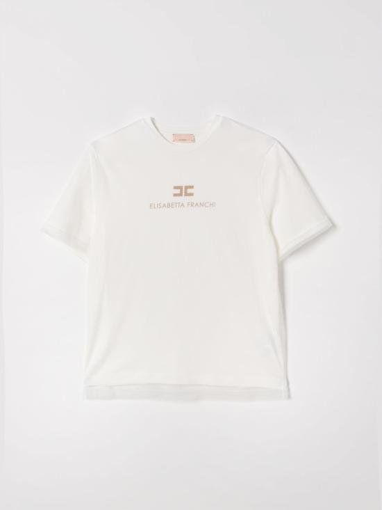 26SS [키즈] 엘리자베타프랜치 티셔츠 EFTS2550JE006 0115 Ivory