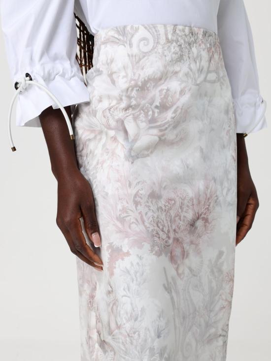 26SS 막스마라 롱 스커트 2611101153600 001 White - MAX MARA