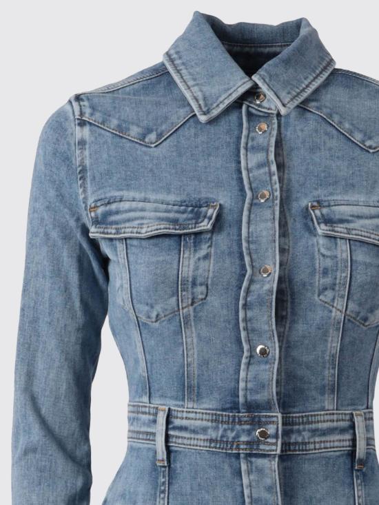 25FW 세븐포올맨카인드 롱 원피스 JSLLR510MS 7F00 Gnawed Blue - 7 FOR ALL MANKIND