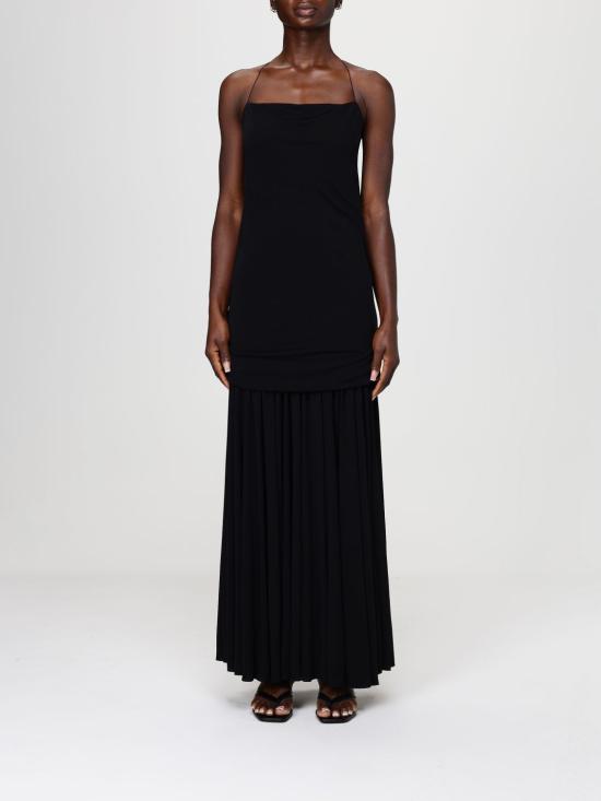 26SS 자크뮈스 롱 원피스 DRW00792AJ00253 990 Black