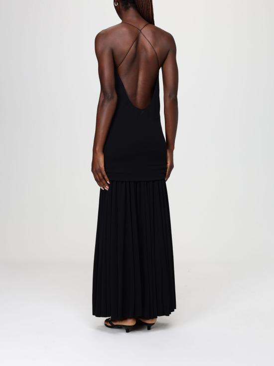 26SS 자크뮈스 롱 원피스 DRW00792AJ00253 990 Black - JACQUEMUS