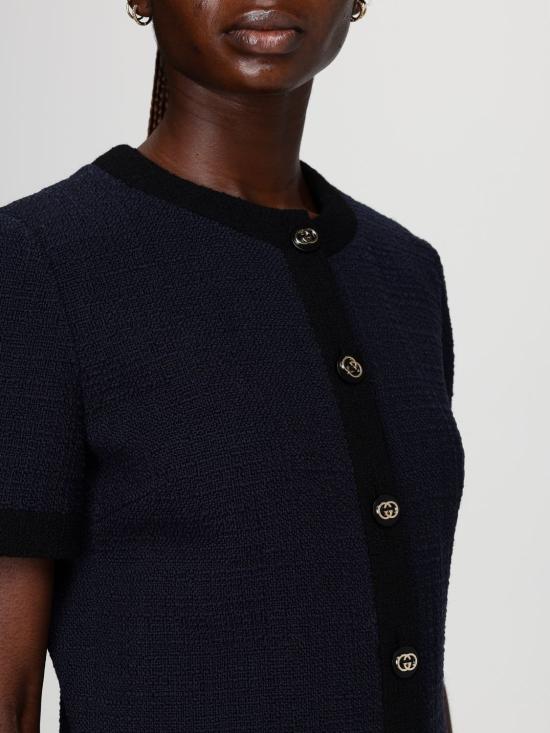 26SS 구찌 롱 원피스 853039ZATFF 4294 Blue - GUCCI