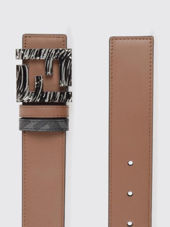 25FW 펜디 가죽 벨트 7C0543AFF2 F1SCK Hazel - FENDI