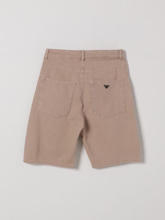 26SS [키즈] 엠포리오 아르마니 쇼츠/버뮤다 EB001059AF21782 U6076 Beige - EMPORIO ARMANI
