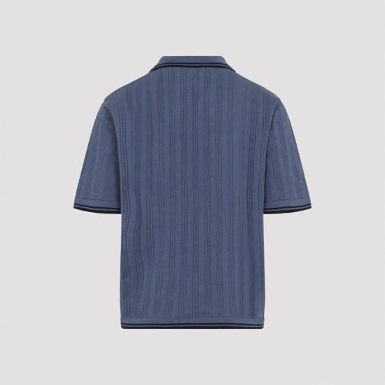  칼하트 폴로 티셔츠 카하트 램지 반팔 폴로 셔츠 벨벳 블루 딥 나이트 - CARHARTT