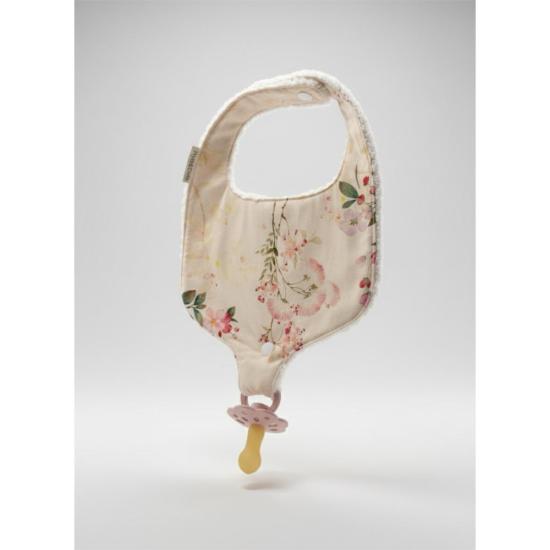  [키즈] Piper&Cloth 라운지 웨어 파이퍼앤클로스 수드앤스냅 쪽쪽이 턱받이 아이보리 보태니컬 - PIPER&CLOTH