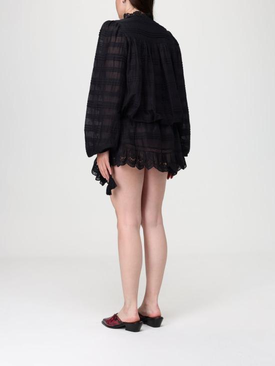 26SS 이자벨마랑에뚜왈 롱 원피스 RO0952FAD1J05E 01BK Black - ISABEL MARANT ETOILE