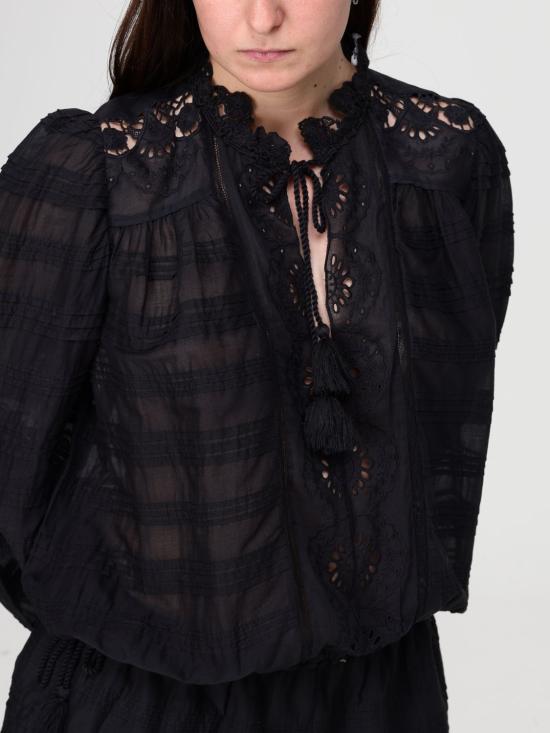 26SS 이자벨마랑에뚜왈 롱 원피스 RO0952FAD1J05E 01BK Black - ISABEL MARANT ETOILE